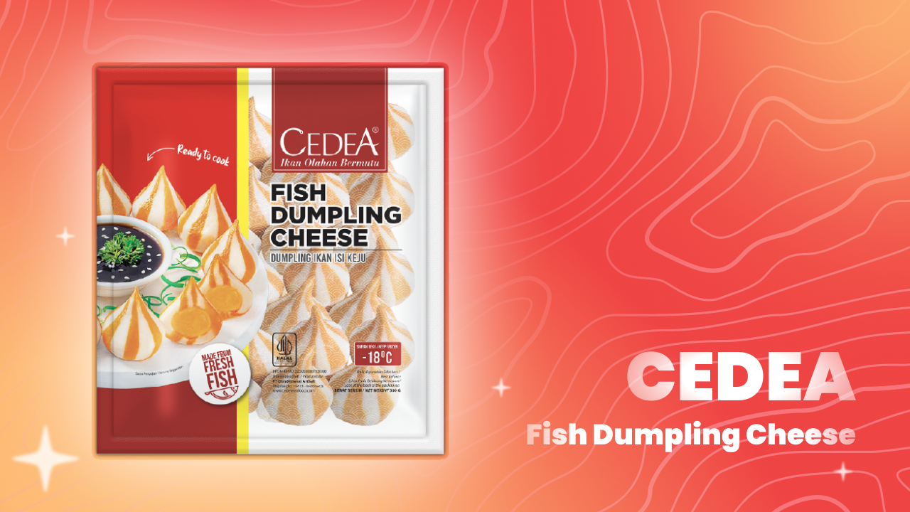 CEDEA Fish Dumpling Cheese Cover